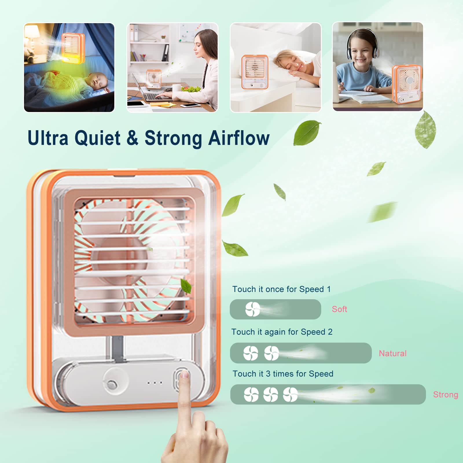 Portable AC Cooling Fan (2026)