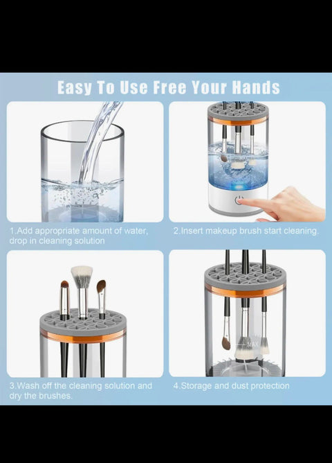 Electric Makeup Brush Cleaner